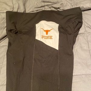 Victoria Secret Pink Texas Longhorns Leggings